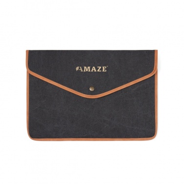 Logo trade mainoslahja kuva: VINGA Bosler 16" kannettava laukku kierrätetystä canvasta