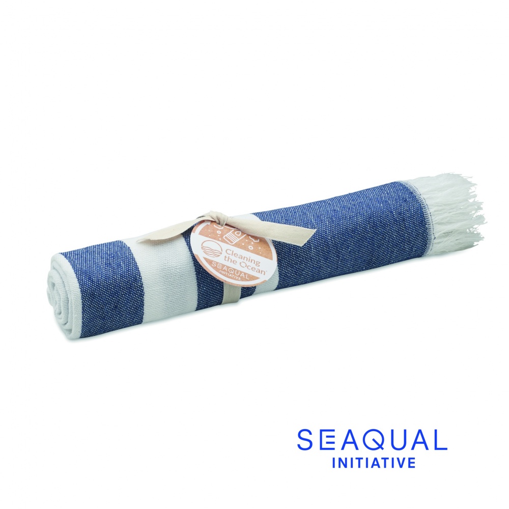 Logotrade liikelahjat kuva: SEAQUAL® hamam-pyyhe100x170 cm