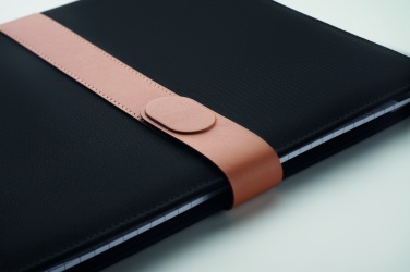 Logo trade mainoslahja ja liikelahja tuotekuva: A4 RPET-konferenssikansio