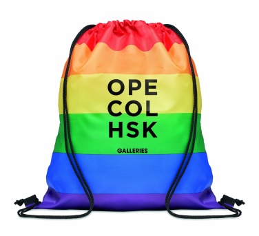 Logo trade mainostuote kuva: Sateenkaari narureppu