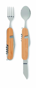 Logo trade liikelahja kuva: Linkkuveitsi ruokailusetti