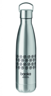Logotrade mainostuote tuotekuva: Teräksinen juomapullo 500 ml