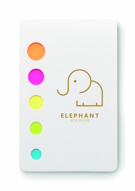 Logo trade mainoslahja ja liikelahja tuotekuva: Indeksi tarralaput