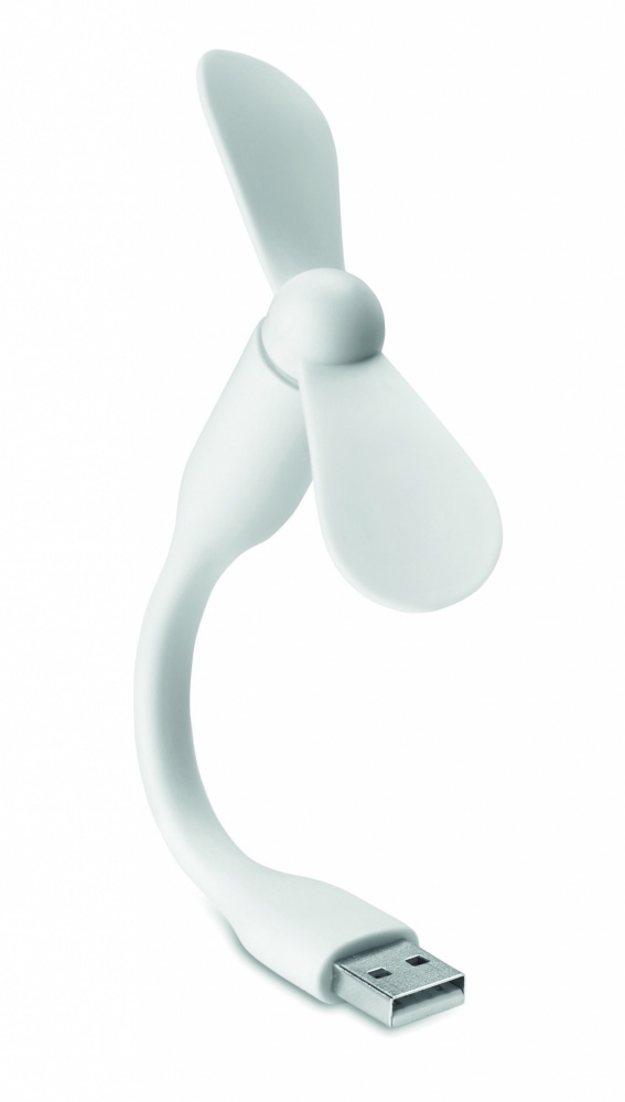 Logotrade mainoslahja tuotekuva: USB tuuletin PVC