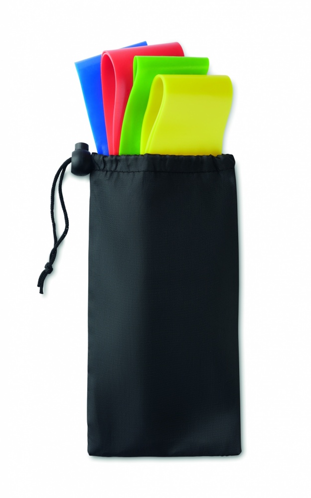 Logo trade liikelahja mainoslahja tuotekuva: Fitness kuminauha