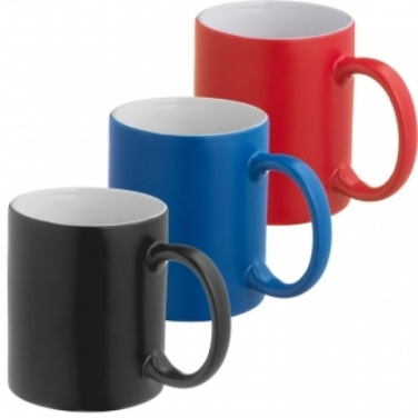 Logotrade mainostuote tuotekuva: Keraaminen kuppi LISSABON 300 ml