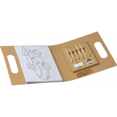 Logo trade mainoslahjat ja liikelahjat kuva: Lasten värityskirja värikynillä FORIO