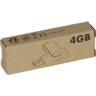 Logotrade liikelahjat mainoslahjat tuotekuva: USB-tikku 4GB LEAGUE CITY