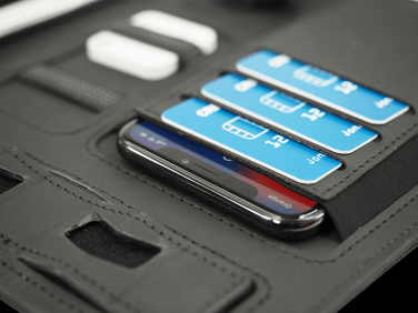 Logo trade mainoslahja ja liikelahja tuotekuva: HERMANO Power Bank Organizer 54713000