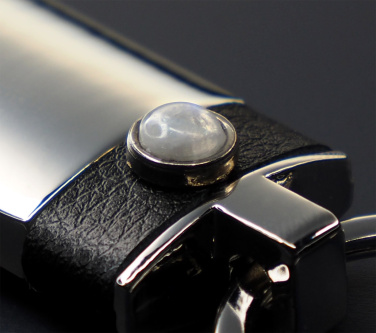 Logo trade mainoslahjat tuotekuva: Kuukivi-avainrengas 1295095