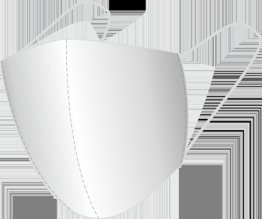 Logo trade liikelahja mainoslahja tuotekuva: VENUS puuvillamaski 1377165