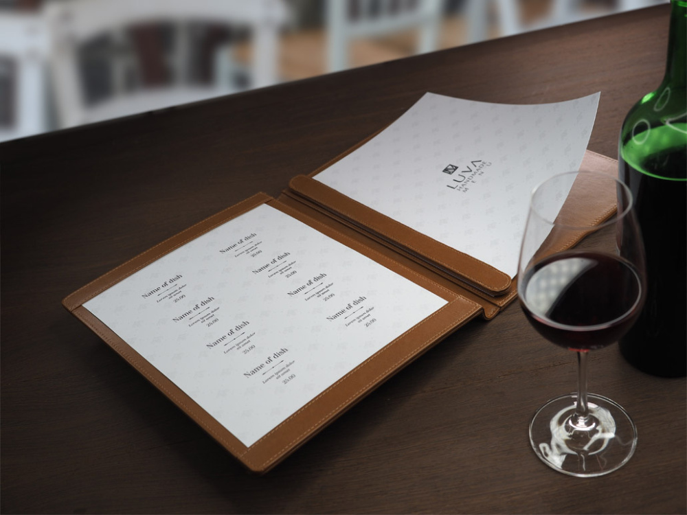 Logotrade mainostuote tuotekuva: Menukansi 1054119