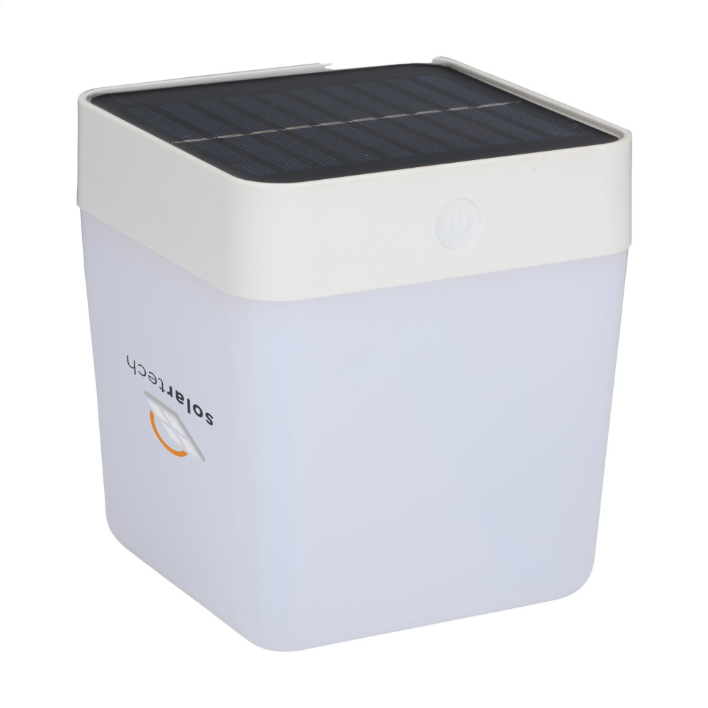 Logo trade mainoslahjat tuotekuva: Grundig Lumo Solar -pöytävalaisin