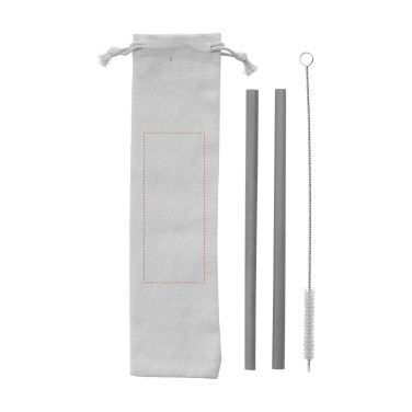 Logo trade mainoslahja ja liikelahja tuotekuva: ECO Bamboe Straw Set bambupillit