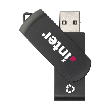 Logotrade liikelahjat mainoslahjat tuotekuva: USB Twist Recycle 8 Gt