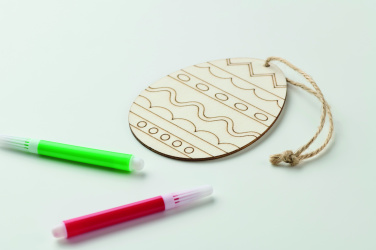 Logotrade liikelahja mainoslahja kuva: Puinen munamaalaussetti