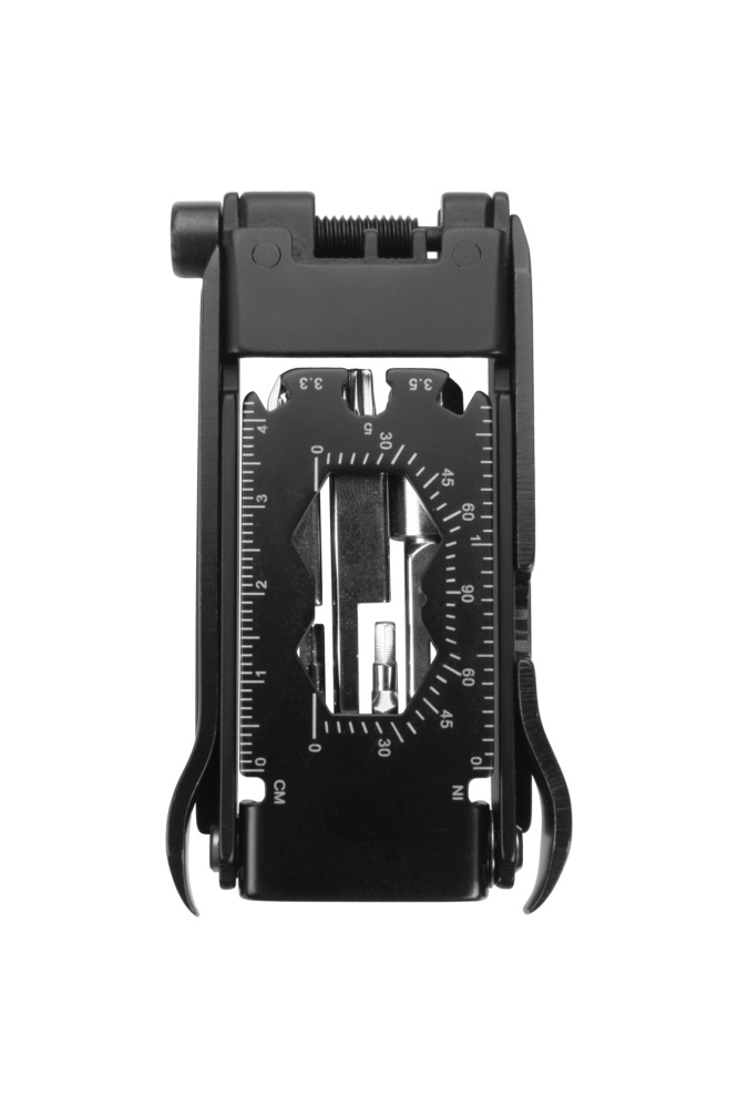 Logo trade liikelahja mainoslahja tuotekuva: Pyörätyökalusarja MERAPI Schwarzwolf