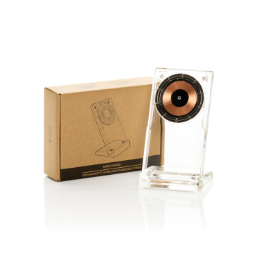 Logotrade liikelahja mainoslahja kuva: Magcharge 15W magneettinen langaton latausteline