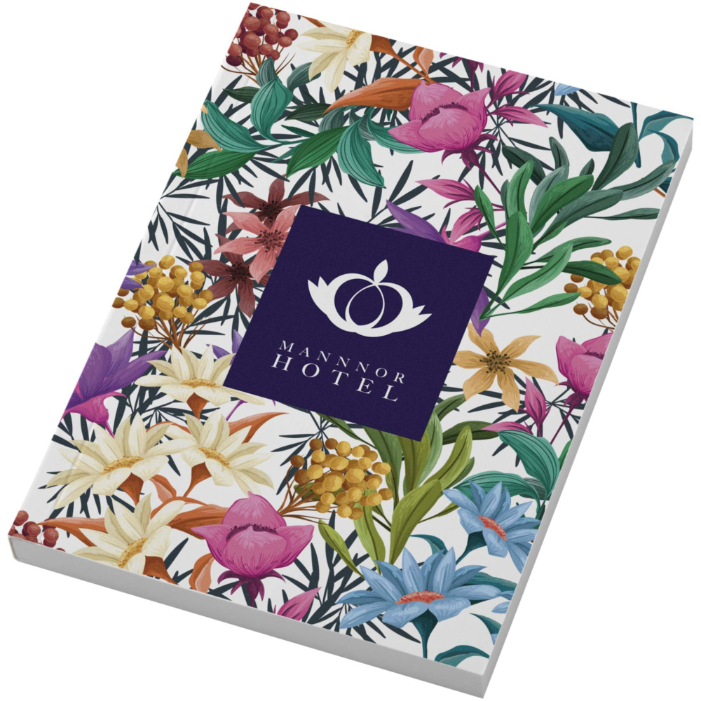 Logo trade mainostuotet tuotekuva: Novella Austen pehmeäkantinen A6-muistivihko, 100 arkkia