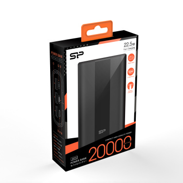 Logo trade mainostuotet tuotekuva: POWER BANK SILICON POWER QP55 10000 MAH