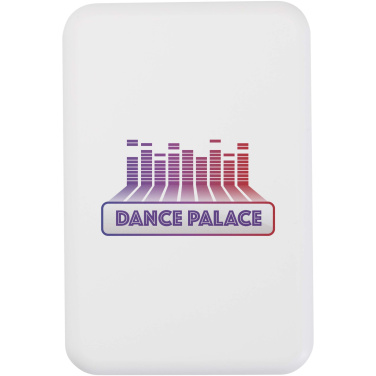 Logo trade mainoslahjat tuotekuva: Acrab 5 000 mAh:n ja 15 W:n magneettinen langaton varavirtalähde, jossa 20 W:n PD – valmistettu kierrätetystä muovista