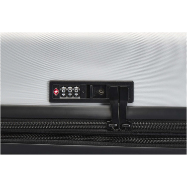 Logo trade mainoslahja kuva: Rover 70 litran ja 24 tuuman GRS-kierrätetystä materiaalista valmistettu laajennettava vetolaukku