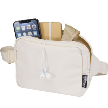 Logotrade liikelahja tuotekuva: Trip Aware™ kierrätetystä materiaalista valmistettu 1 litran crossbody-laukku