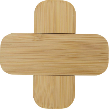 Logo trade mainoslahja ja liikelahja tuotekuva: Croc bambuinen pannunalunen – pieni