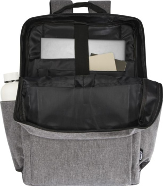 Logotrade mainoslahja ja liikelahja kuva: Libra 15” GRS-kierrätetty reppu kannettavalle 15 l