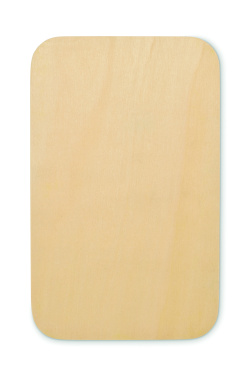 Logo trade mainoslahjat tuotekuva: Puinen jalkapallopeli