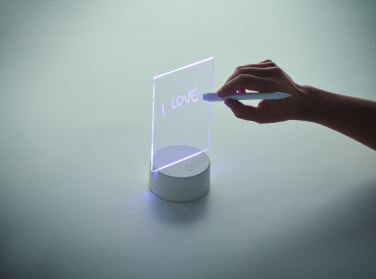 Logotrade mainoslahja ja liikelahja kuva: Valaistu LED-muistitaulu