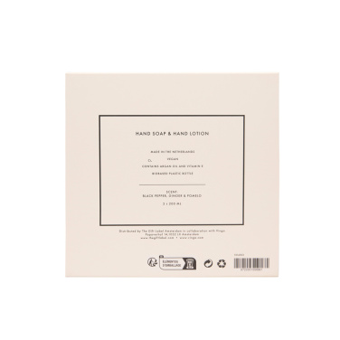 Logo trade liikelahja mainoslahja tuotekuva: VINGA x TGL -käsienhoitosetti