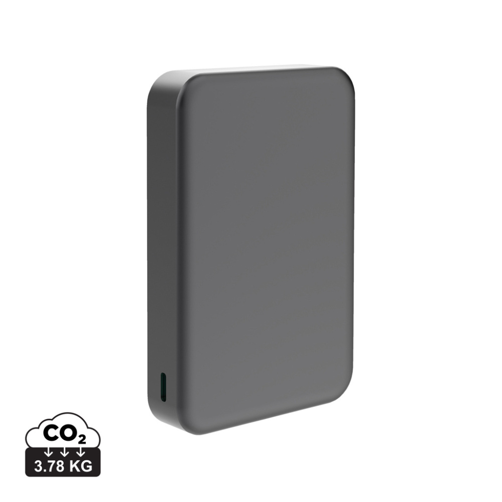 Logotrade mainostuotet kuva: Quantum ultra-nopea 10 000 mAh magneettinen 25 W powerbank.