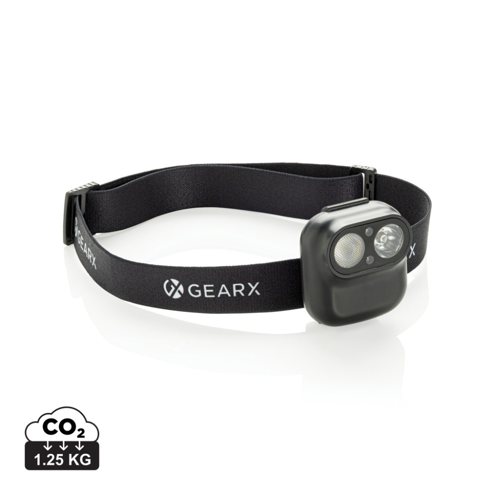 Logotrade mainostuotet kuva: Gear X RCS rPlastic -otsalamppu liiketunnistimella