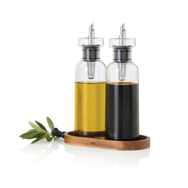 Logotrade liikelahja tuotekuva: AdHoc Menage AromaPour öljy- ja etikkapullosetti 300 ml