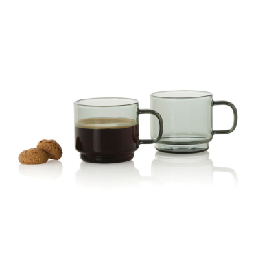 Logo trade mainostuote kuva: AdHoc Impact -espressokupit 70 ml, 2 kpl:n sarja