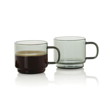Logo trade liikelahjat tuotekuva: AdHoc Impact -espressokupit 70 ml, 2 kpl:n sarja