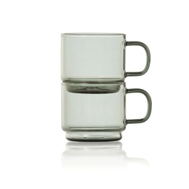 Logo trade liikelahjat tuotekuva: AdHoc Impact -espressokupit 70 ml, 2 kpl:n sarja