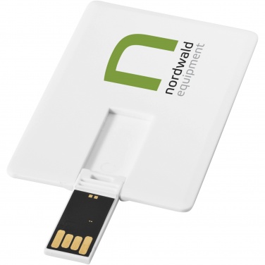 Logotrade verslo dovanos nuotrauka: Plona kortelės formos 2 GB USB atmintinė
