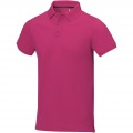 Calgary vyriškas polo trumpomis rankovėmis, Magenta