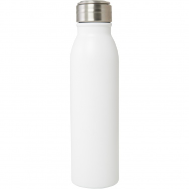 Logotrade reklaminiai produktai nuotrauka: Harper 700 ml RCS sertifikuotas nerūdijančio plieno vandens butelis su metaline kilpa