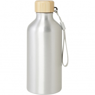 Logotrade verslo dovanos nuotrauka: Malpeza 500 ml RCS sertifikuotas perdirbto aliuminio vandens butelis
