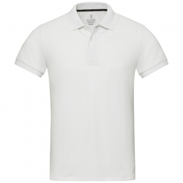 Logotrade reklaminiai produktai nuotrauka: Smaragdinis trumpomis rankovėmis unisex Aware™ perdirbtas polo