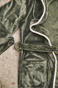 Logotrade dovana nuotrauka: VINGA Louis prabangus pliušinis RPET chalatas dydis L-XL