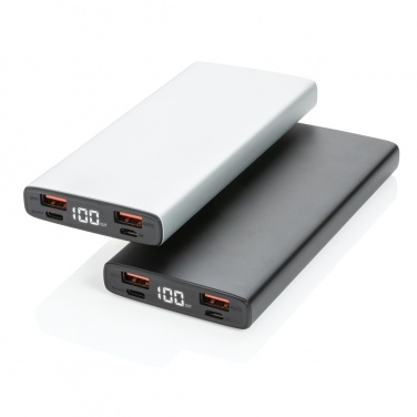 Logotrade firminės dovanos nuotrauka: Aliuminis 18W 10.000 mAh PD Powerbank