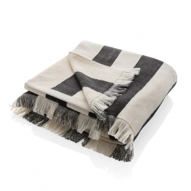 Logotrade firminės dovanos nuotrauka: Ukiyo Yukari AWARE™ XL prabangus paplūdimio rankšluostis 100x180cm