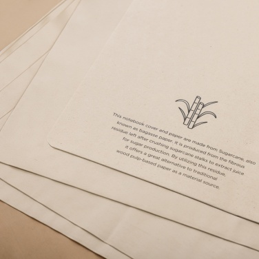 Logotrade firminės dovanos nuotrauka: Stylo Cukranendrių popieriaus A5 užrašų knygelė