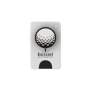 Logotrade firminės dovanos nuotrauka: PopSockets® PopWallet+ kortelių laikiklis su PopGrip