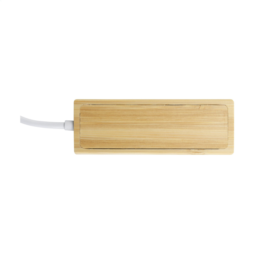 Logotrade dovana nuotrauka: Bambuko USB šakotuvas