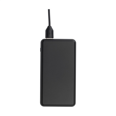 Logotrade reklaminės dovanos nuotrauka: Boru Bamboo RCS perdirbtas ABS Powerbank belaidis įkroviklis